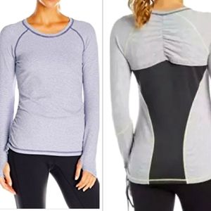 Lucy Tech Dashing Stripe Atheletic Top